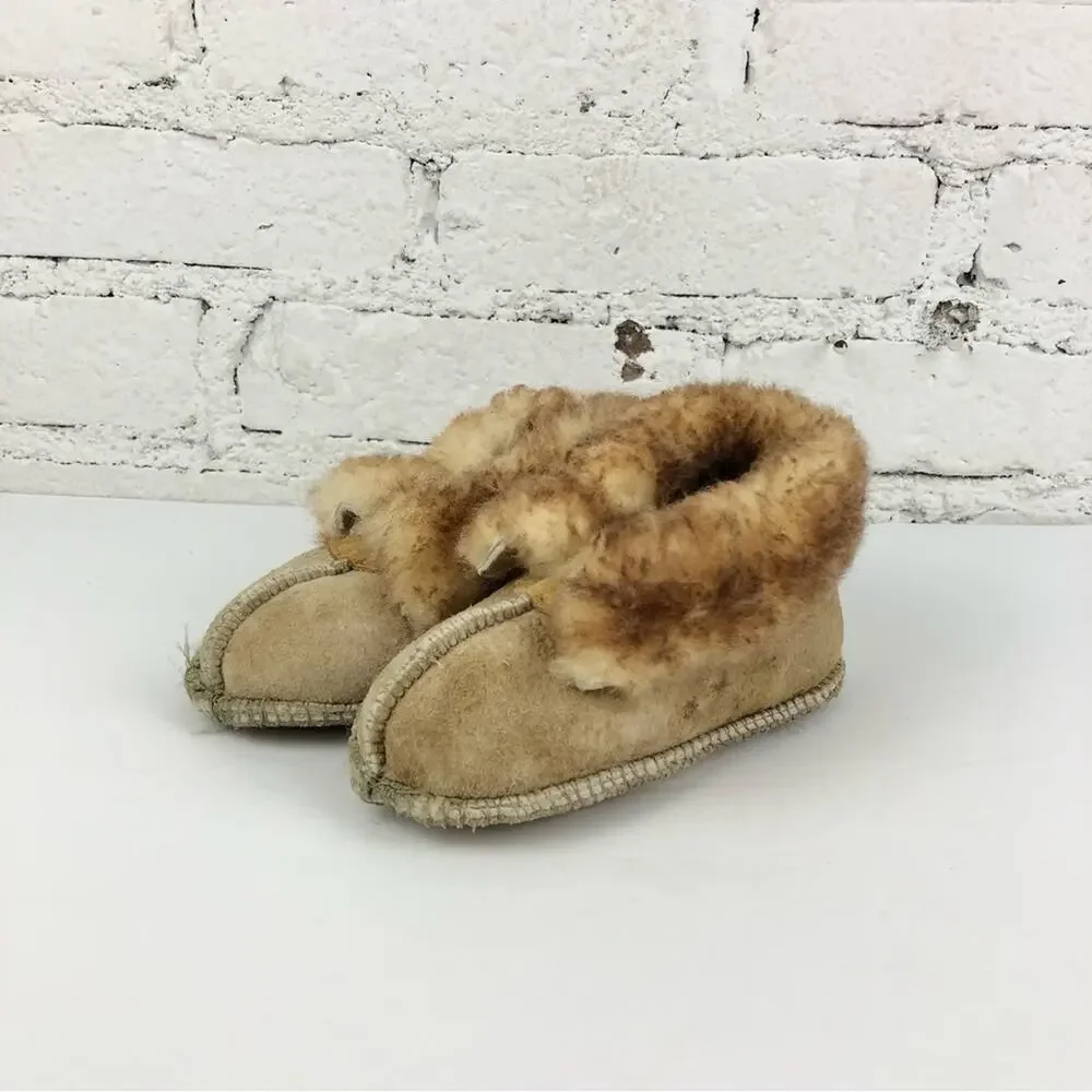 Handmade The Wool Shed Sheering Lined Leather Booties